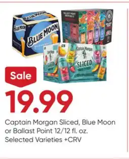 Stater Bros Captain Morgan Sliced, Blue Moon or Ballast Point offer