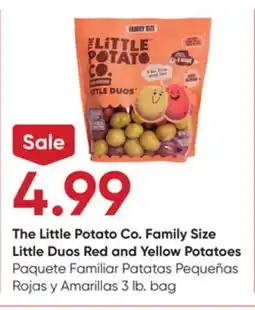 Stater Bros The Little Potato Co. Family Size Little Duos Red and Yellow Potatoes offer