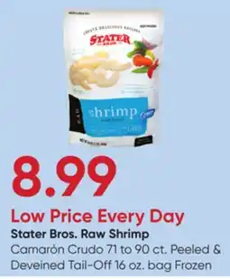 Stater Bros Stater Bros. Raw Shrimp offer