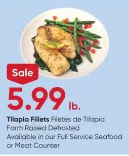 Stater Bros Tilapia Fillets offer