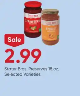 Stater Bros Stater Bros. Preserves offer