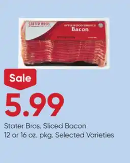 Stater Bros Stater Bros. Sliced Bacon offer