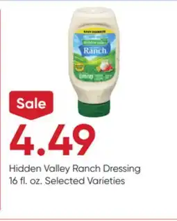 Stater Bros Hidden Valley Ranch Dressing offer