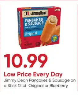 Stater Bros Jimmy Dean Pancakes & Sausage on a Stick offer