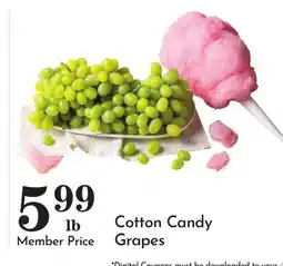 Pavilions Cotton Candy Grapes offer