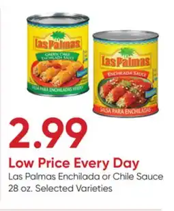 Stater Bros Las Palmas Enchilada or Chile Sauce offer