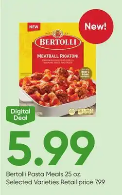 Stater Bros Bertolli Pasta Meals offer