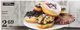 Pavilions Scratch Donuts offer