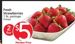 Vons Fresh Strawberries offer