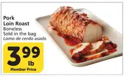 Vons Pork Loin Roast offer