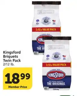 Vons Kingsford Briquets Twin Pack offer