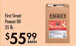 Smart & Final First Street Peanut Oil offer