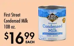 Smart & Final First Street Condensed Milk offer