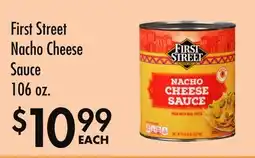 Smart & Final First Street Nacho Cheese Sauce offer