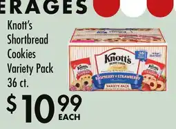 Smart & Final Knott's Shortbread Cookies Variety Pack offer