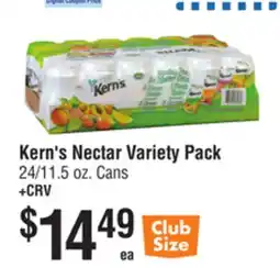 Smart & Final Kern's Nectar Variety Pack offer