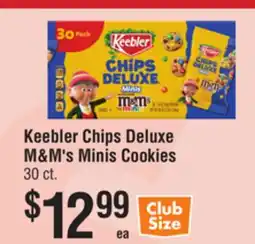 Smart & Final Keebler Chips Deluxe M & M' s Minis Cookies offer