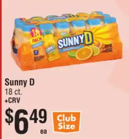 Smart & Final Sunny D offer