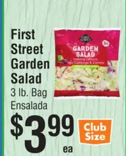 Smart & Final First Street Garden Salad offer