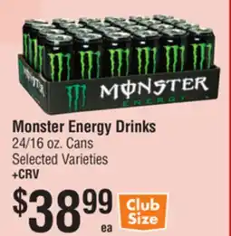 Smart & Final Monster Energy Drinks offer