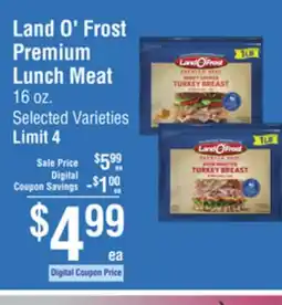 Smart & Final Land O'Frost Premium Lunch Meat offer