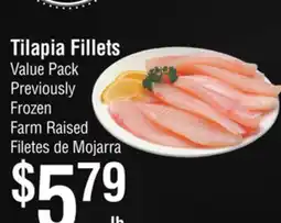 Smart & Final Tilapia Fillets offer