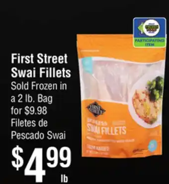 Smart & Final First Street Swai Fillets offer