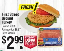 Smart & Final First Street Ground Turkey offer