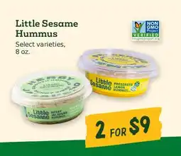 Sprouts Farmers Market Little Sesame Hummus offer