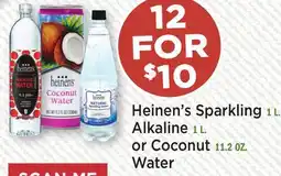 Heinen's Heinen's Sparkling 1 L., Alkaline 1 L. or Coconut 11.2 OZ. Water offer