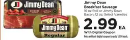 Food 4 Less Jimmy Dean Breakfast Sausage offer