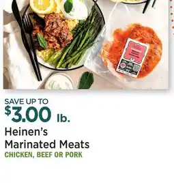 Heinen's Heinen's Marinated Meats offer