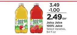 Food 4 Less Juicy Juice 100% Juice offer