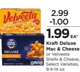 Food 4 Less Kraft Deluxe Mac & Cheese offer