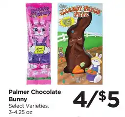 Food 4 Less Palmer Chocolate Bunny offer