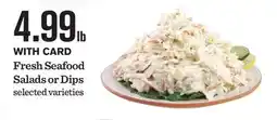 Mariano's Fresh Seafood Salads or Dips offer