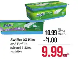 Mariano's Swiffer 2X Kits and Refills offer