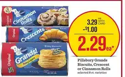 Mariano's Pillsbury Grands Biscuits, Crescent or Cinnamon Rolls offer