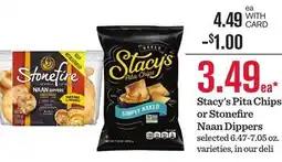 Mariano's Stacy's Pita Chips or Stonefire Naan Dippers offer