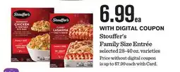 Mariano's Stouffer's Family Size Entrée offer