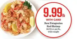 Mariano's Raw Patagonian Red Shrimp offer