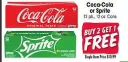 Jewel-Osco Coca-Cola or Sprite offer