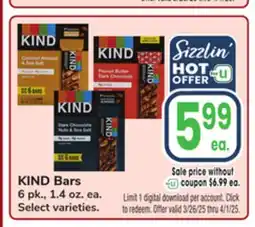 Jewel-Osco KIND Bars offer