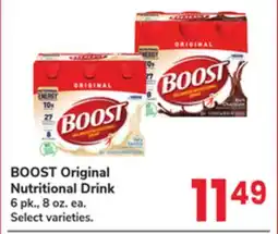 Jewel-Osco BOOST Original Nutritional Drink offer