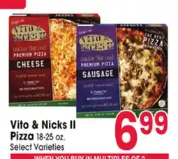 Jewel-Osco Vito & Nicks II Pizza offer