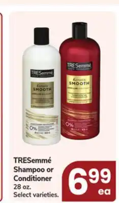 Jewel-Osco TRESemmé Shampoo or Conditioner offer