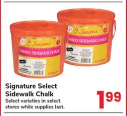 Jewel-Osco Signature Select Sidewalk Chalk offer