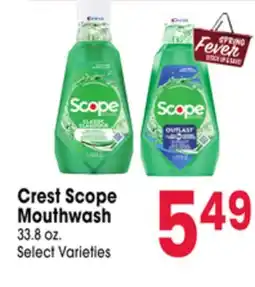 Jewel-Osco Crest Scope Mouthwash offer