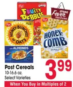 Jewel-Osco Post Cereals offer