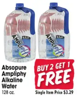 Jewel-Osco Absopure Ampliphy Alkaline Water offer